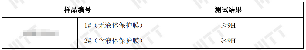 手机屏H值指什么？如何了解其硬度的高低程度？ >> 测试项目案例